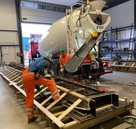 cementloos geopolymeerbeton prefab betonelementen cruquiusbrug heemstede rouwmaat achterhoek gelderland