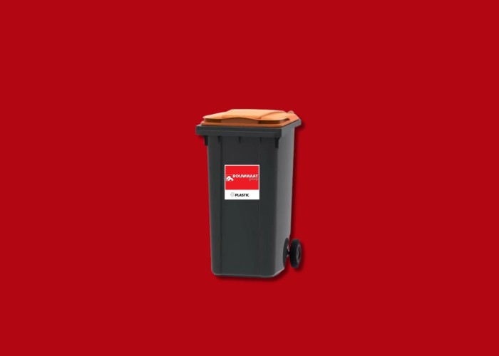 240-liter-rolcontainer-grijs-oranje-deksel-plastic-metaal-pmd-bpm-afval-rouwmaat-huren