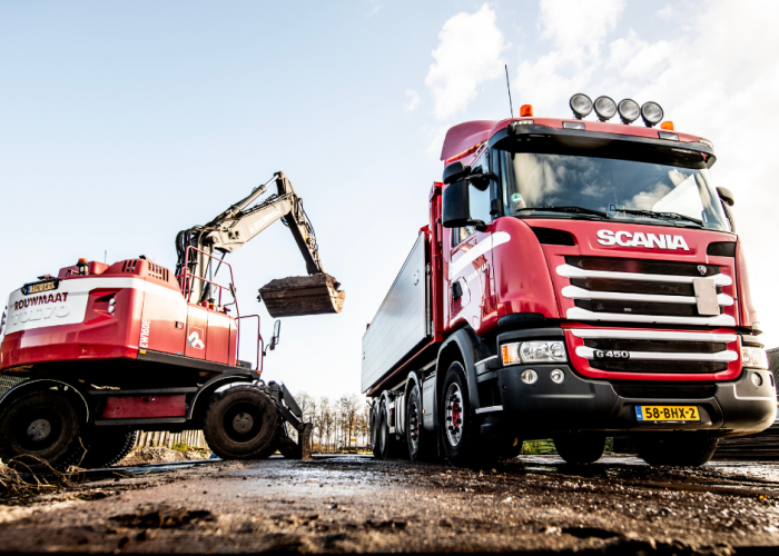 project bodemsanering westerhaar kraan vrachtwagen asbest rouwmaat milieutechniek achterhoek groenlo
