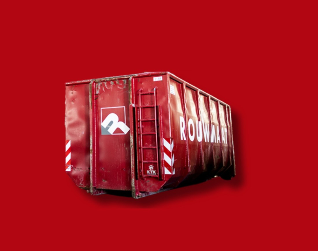 40 kuub m3 container rouwmaat afval bedrijven