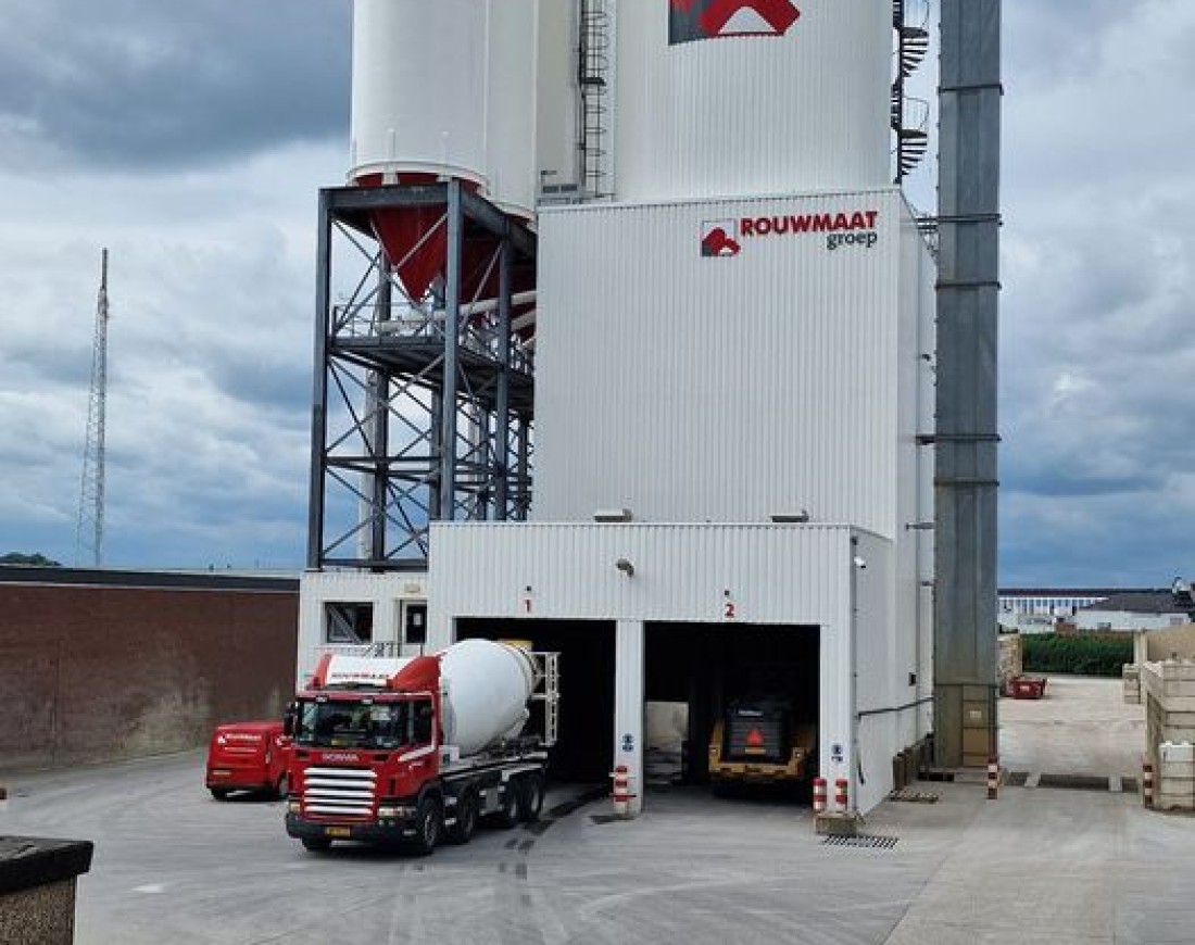 betoncentrale Enschede Rouwmaat Overijssel Twente beton