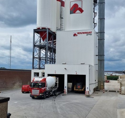 betoncentrale Enschede Rouwmaat Overijssel Twente beton