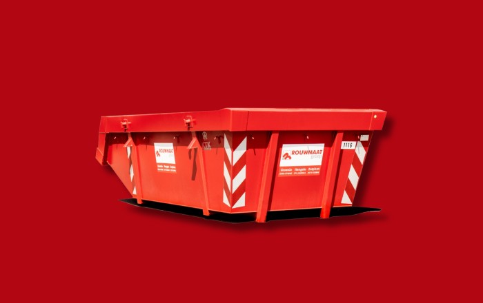 6m3-container-rode-bak-bouw-sloop-puin-afval-rouwmaat-huren