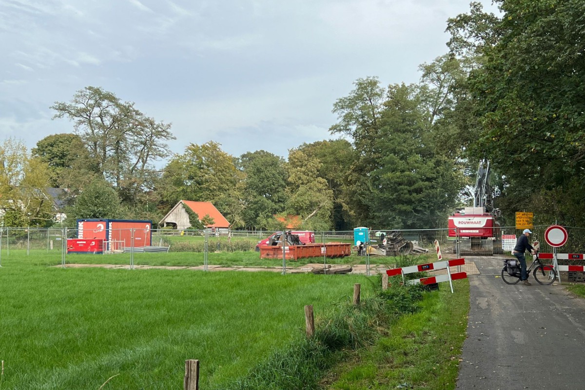 afgesloten rouwmaat brug