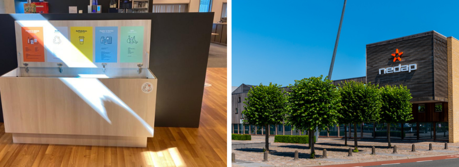 afval scheiding nedap rouwmaat groenlo gelderland bonton bedrijfsafval