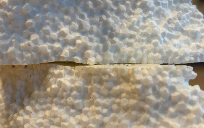 afvalstroom piepschuim
