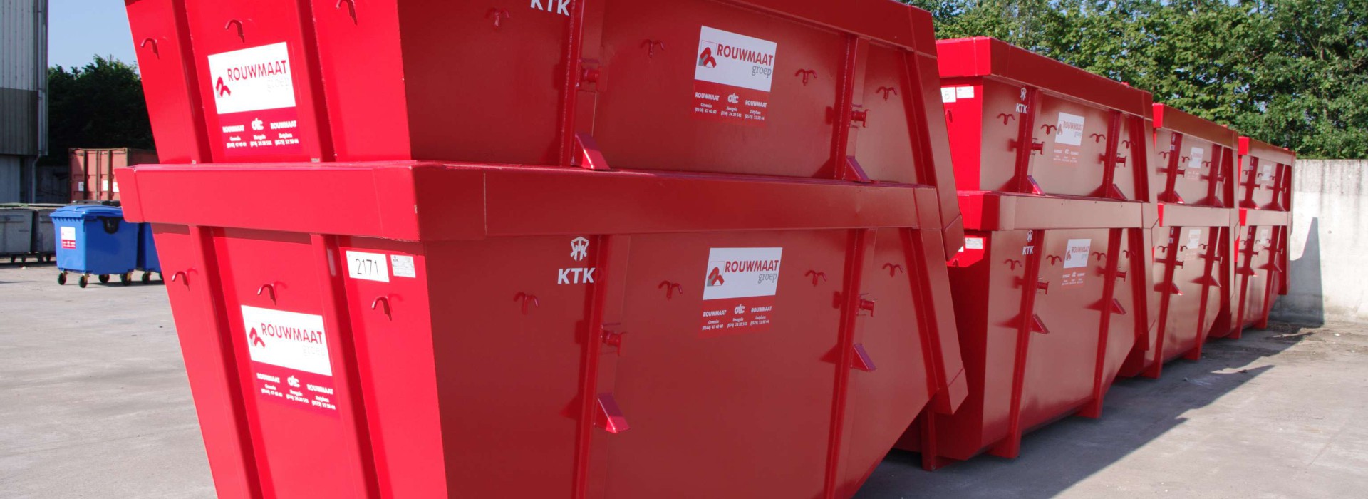 afzet container afval Rouwmaat