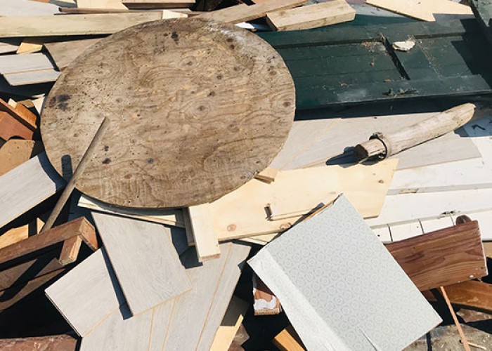 b-hout afval hout rouwmaat