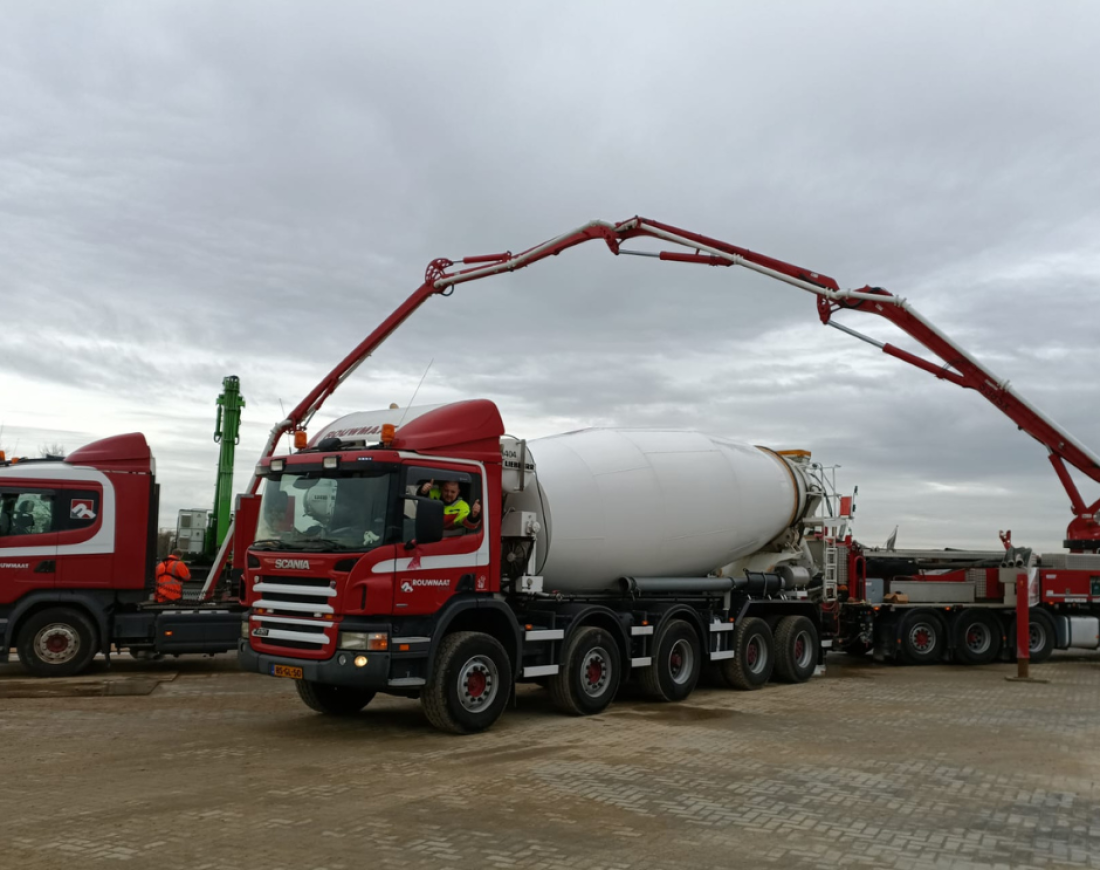 beton pomp rouwmaat xl kade almelo twente