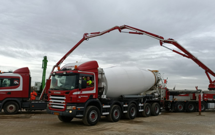 beton pomp rouwmaat xl kade almelo twente