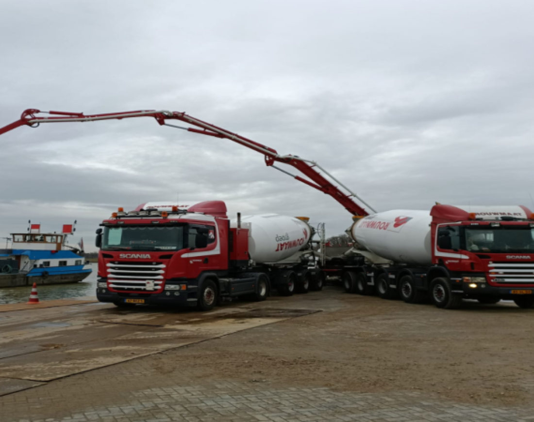 beton pomp rouwmaat xl kade almelo twente