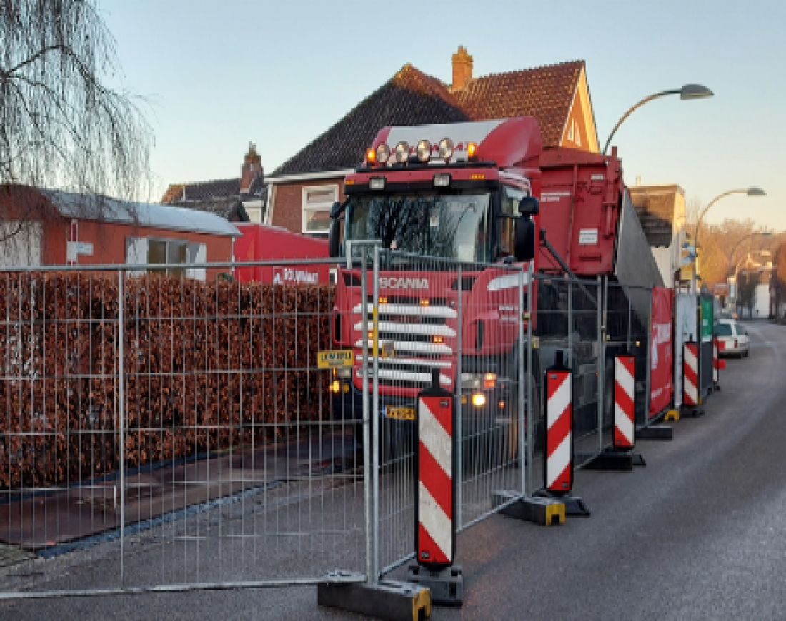 project milieutechniek vrachtwagen gww Bodemsanering Diepenheim rouwmaat