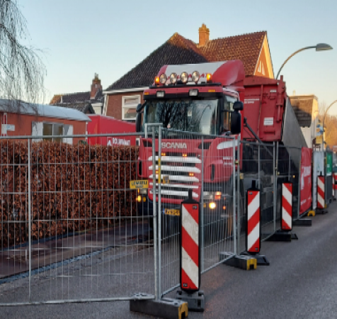 project milieutechniek vrachtwagen gww Bodemsanering Diepenheim rouwmaat