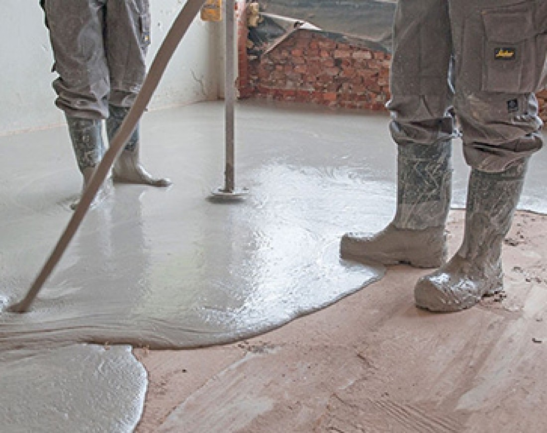 beton stort cementgebonden vloeivloer Enschede Rouwmaat Twente Overijssel