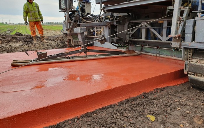 cementloos beton geopolymeer rouwmaat fietspad denekamp achterhoek twente gelderland overijssel