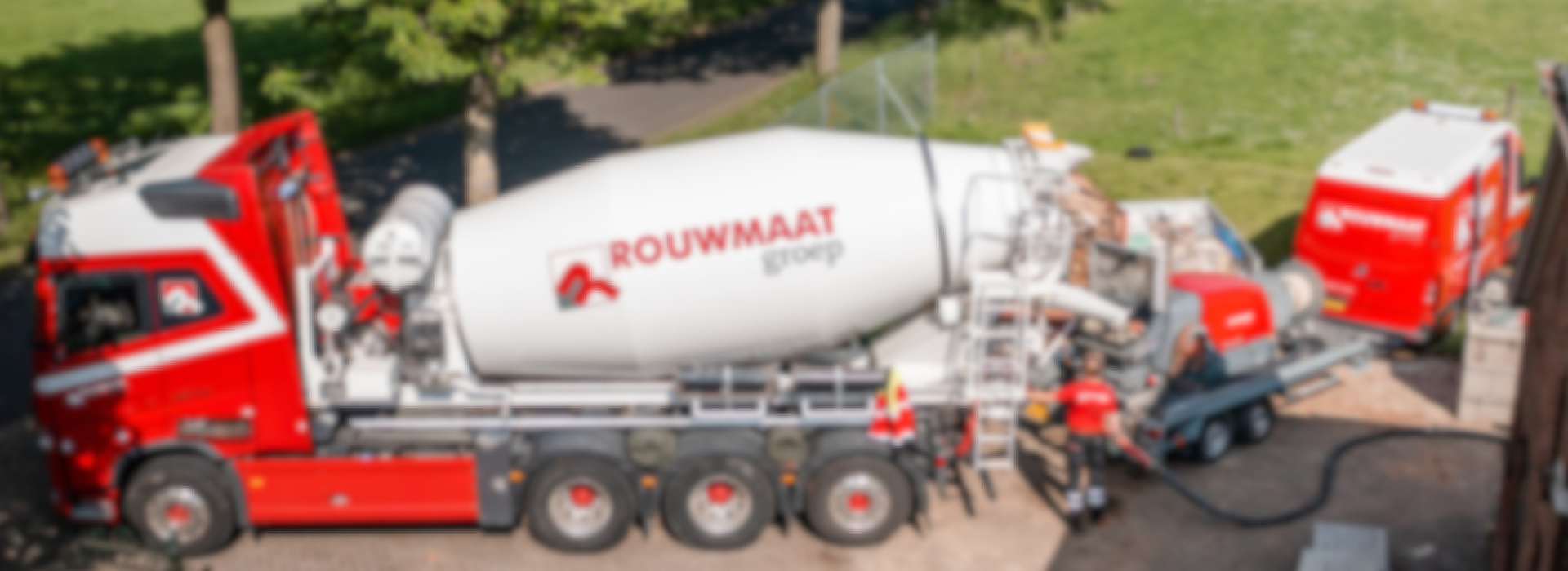 betonmixer vrachtwagen rouwmaat groenlo