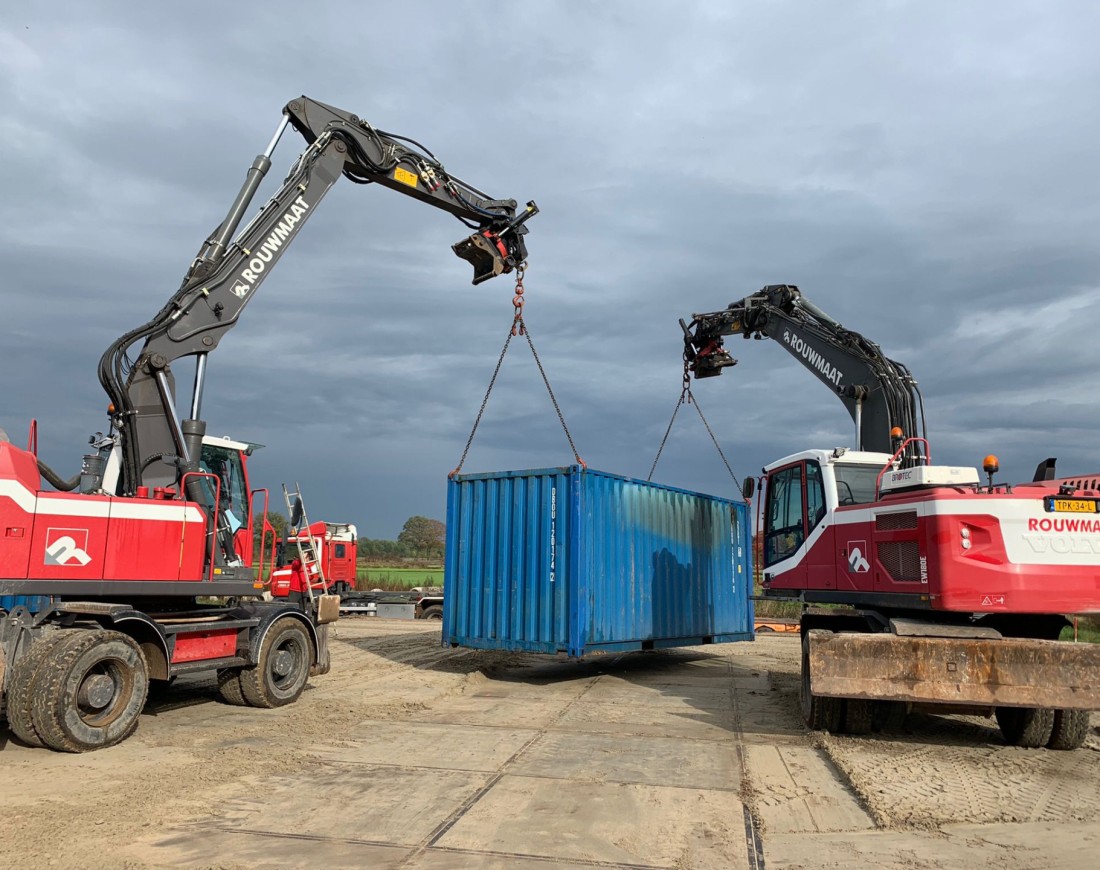 kraan gww grondwerk rouwmaat Energy Cells groenlo