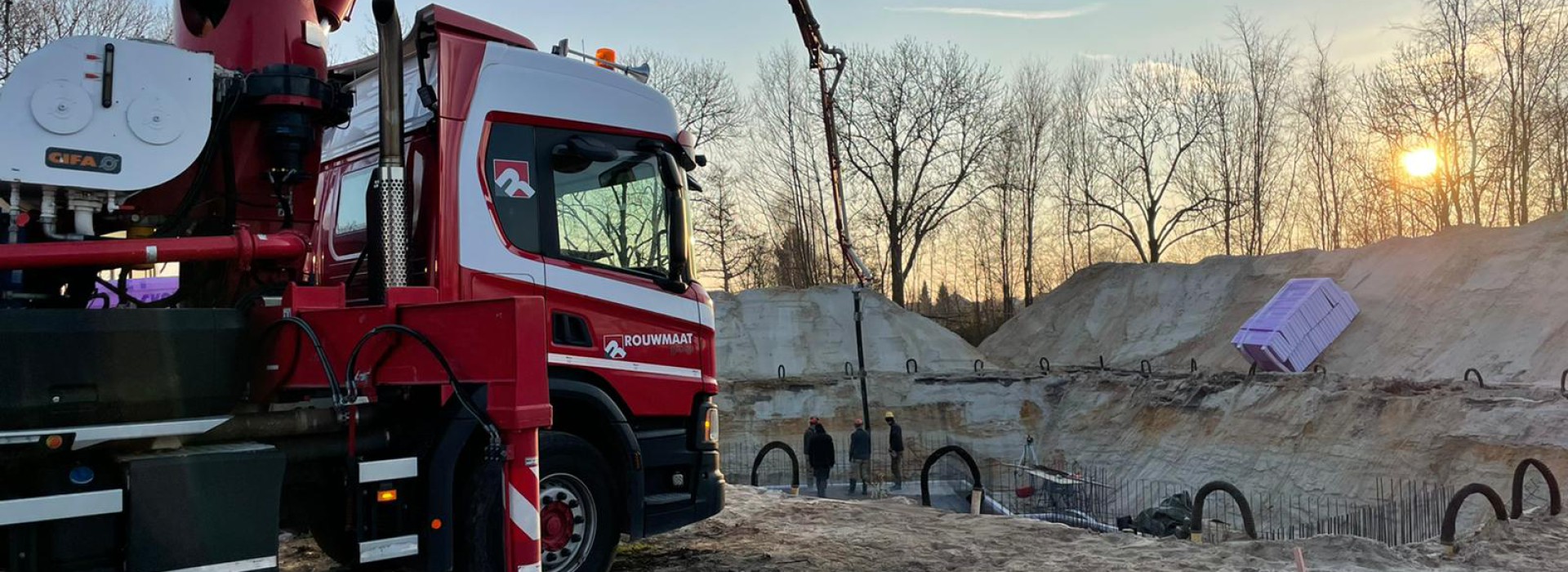 beton pomp rouwmaat chauffeur gelderland overijssel