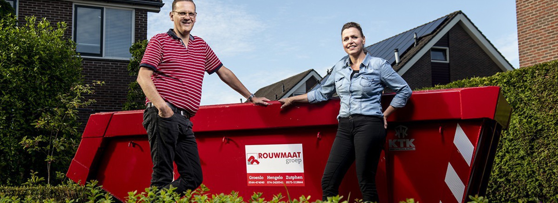 Huren container man vrouw