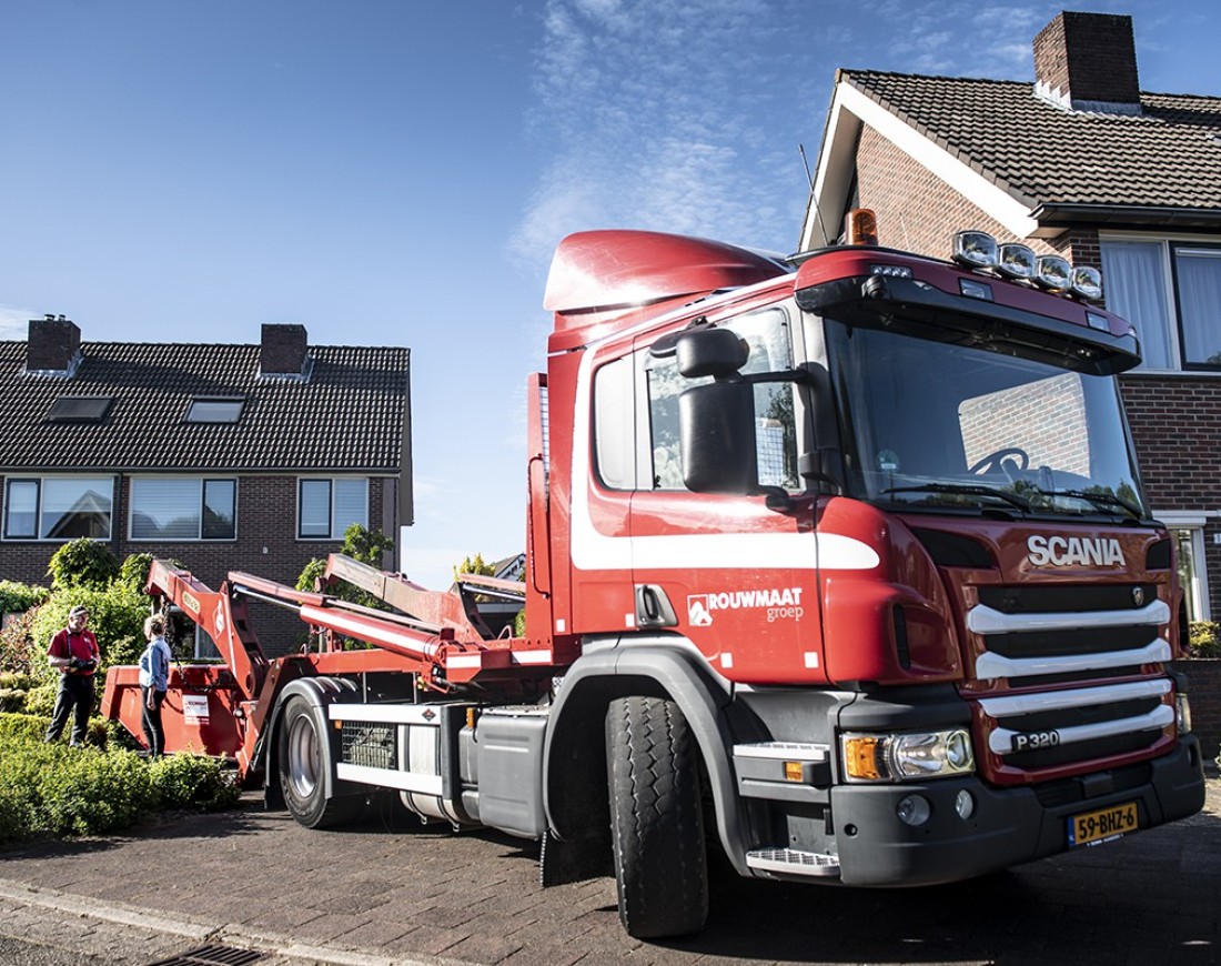 Afval container leveren afzetbak Lichtenvoorde Achterhoek