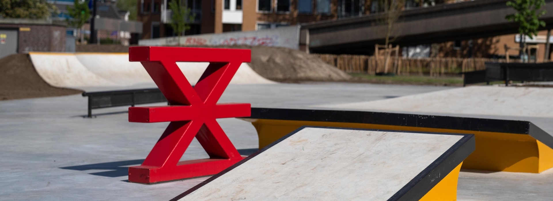 skatebaan beton Rouwmaat Enschede Overijssel Twente