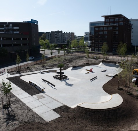 skatebaan beton Rouwmaat Enschede Overijssel Twente