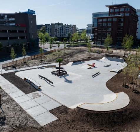 skatebaan beton Rouwmaat Enschede Overijssel Twente