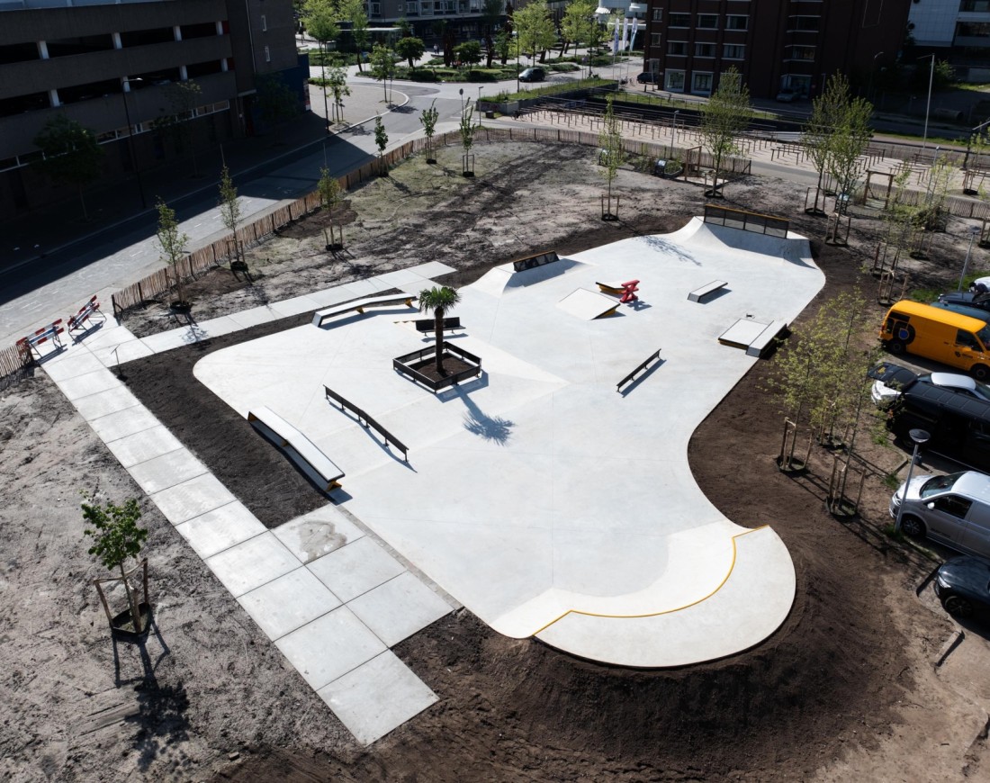 skatebaan beton Rouwmaat Enschede Overijssel Twente