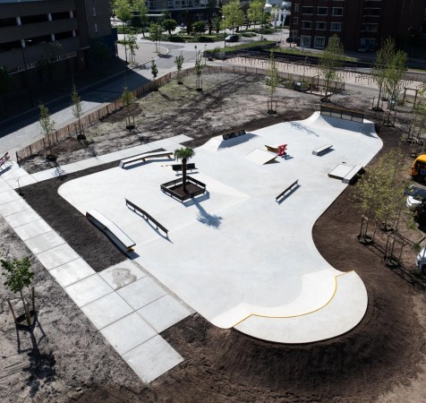 skatebaan beton Rouwmaat Enschede Overijssel Twente