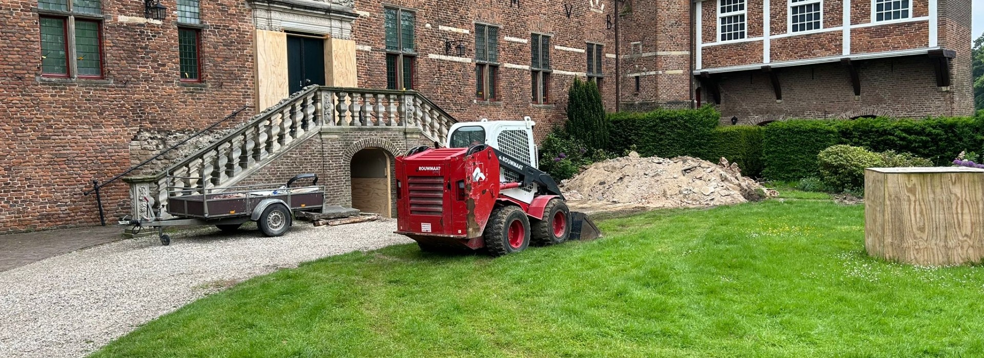 sloop kasteel huis bergh gww sheerenberg shovel
