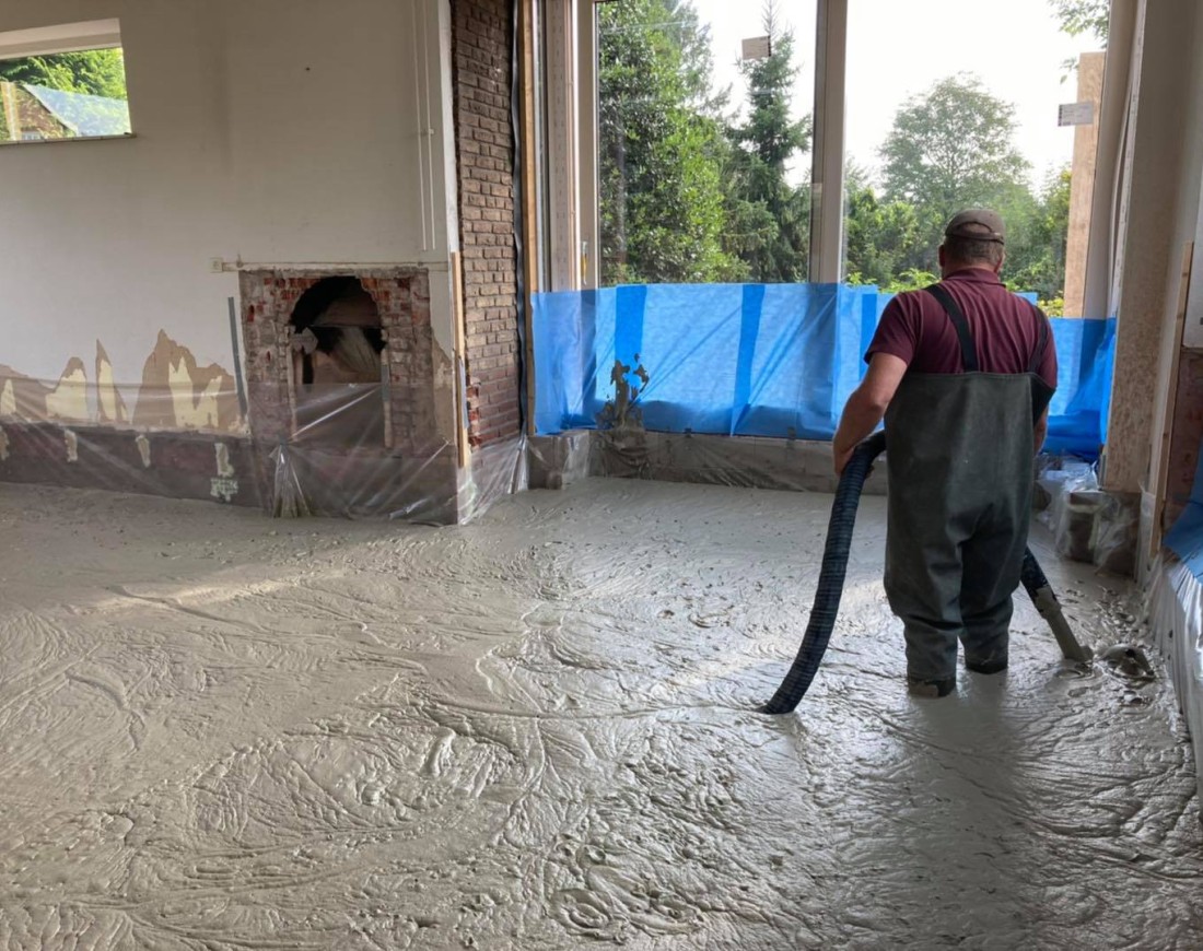 stort isolatiebeton schuimbeton beton Rouwmaat