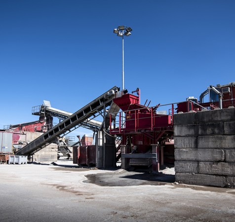 puinbreker granulaat rouwmaat recycling beton Groenlo Achterhoek