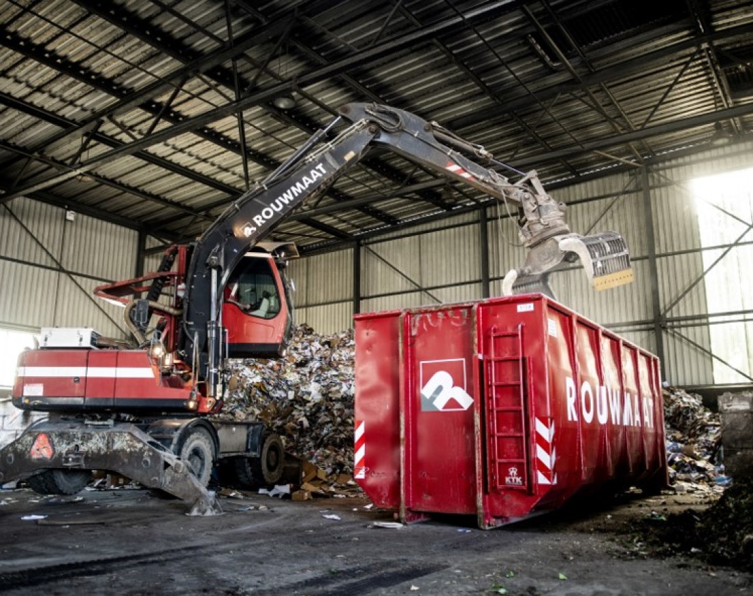 Kraan recycling Rouwmaat Rijssen Twente Overijssel