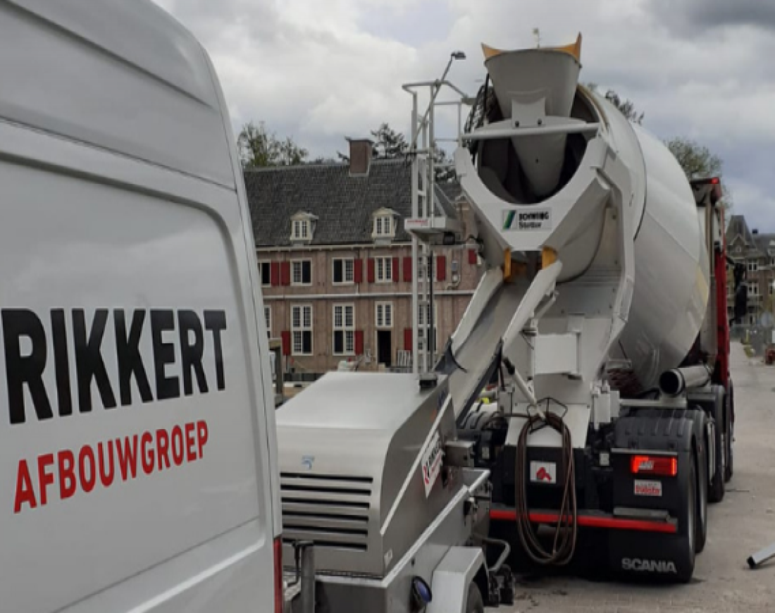 levering eco2floor bij paleis het loo