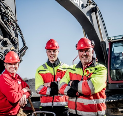 LR infra gww machinist grondwerker Erik Martijn Bart