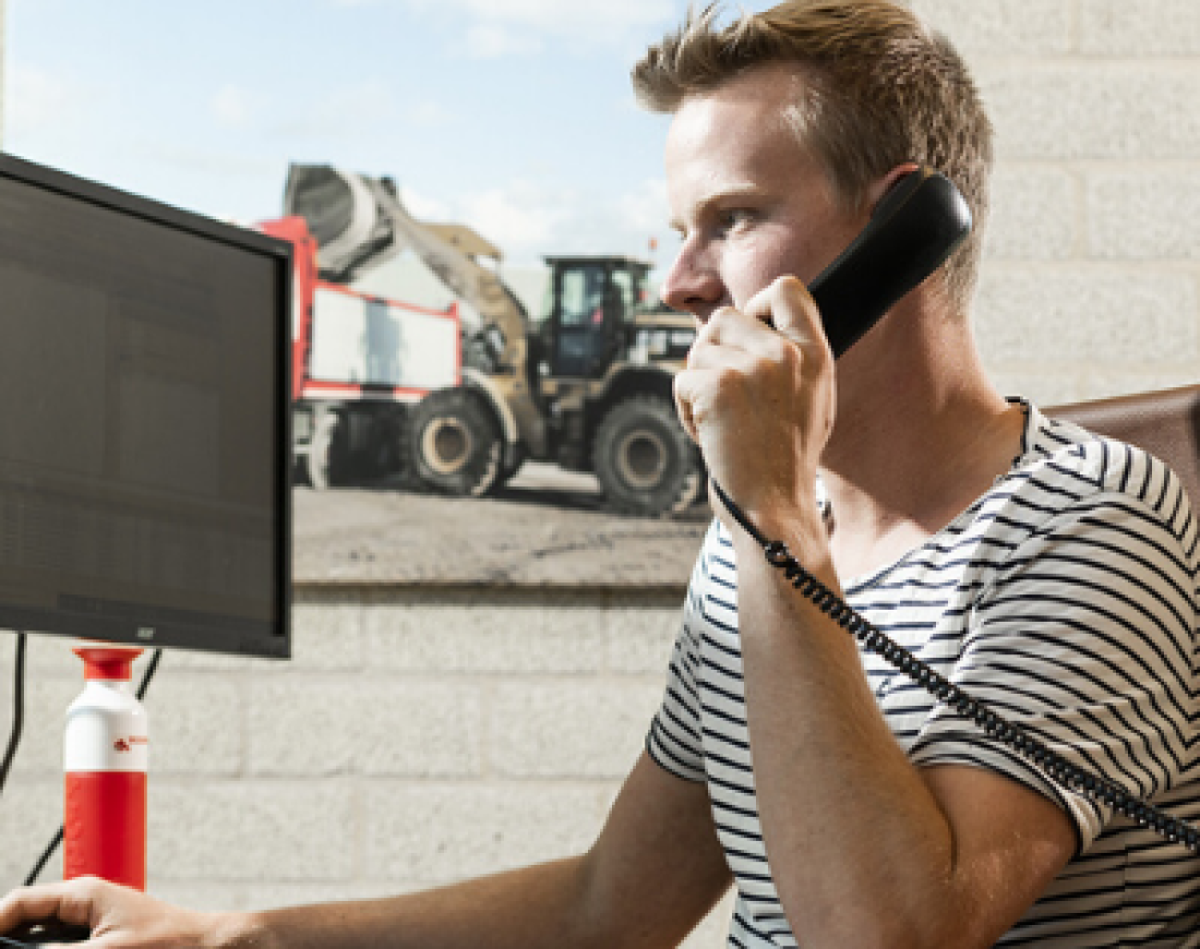 medewerker Koen te Lintelo planner transport