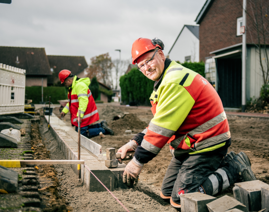 gww infra medewerker Raimond Albers Jan Bouwmeester stratenmaker rouwmaat