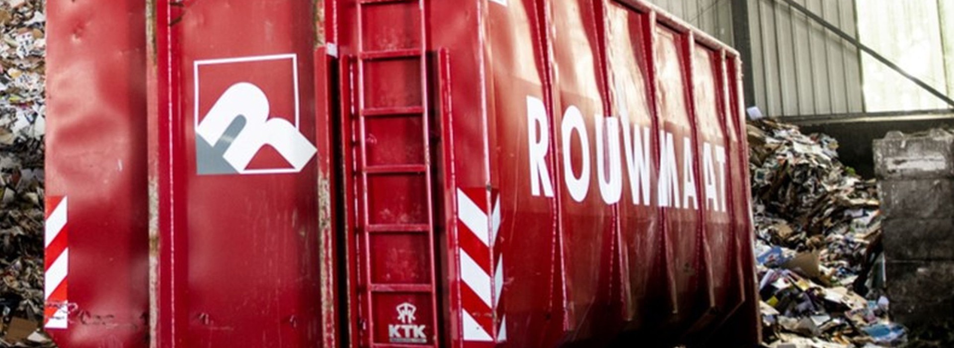 afval 40 kuub container Rouwmaat