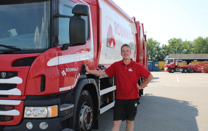 afval transport medewerker Roel Goldewijk Rouwmaat Groenlo Achterhoek