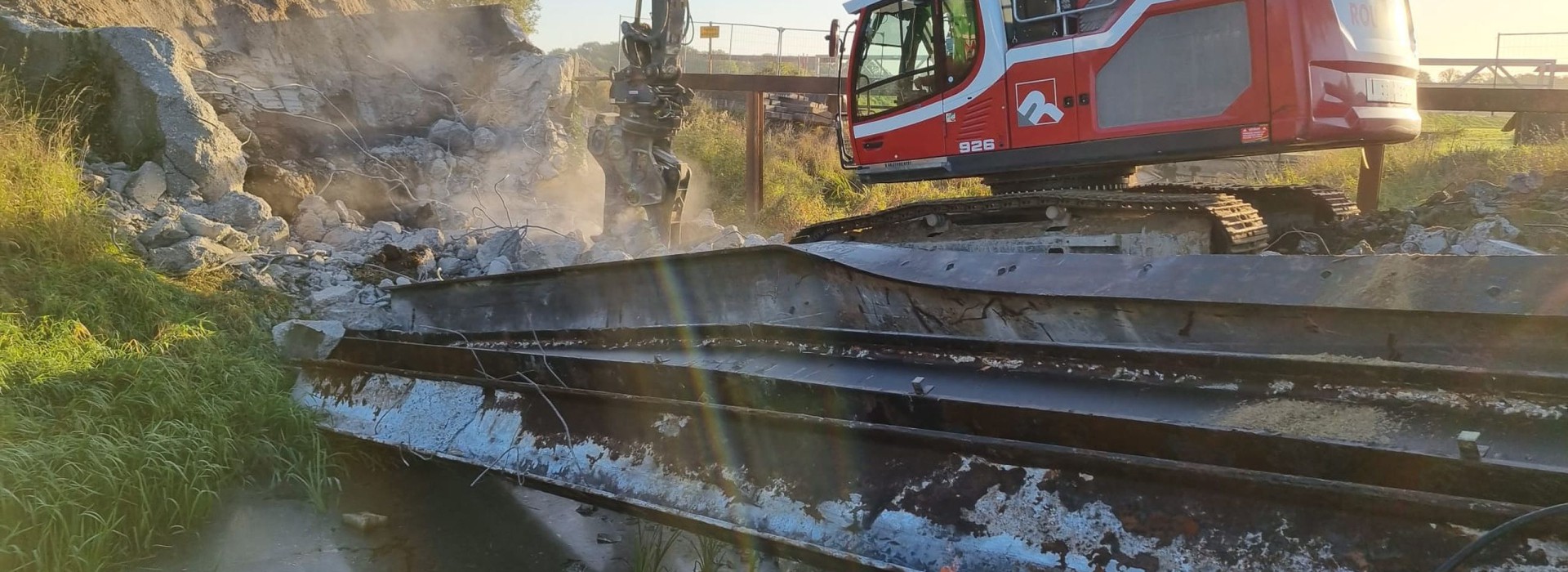 project sloop circulair Bolksbeek brug kraan Rouwmaat