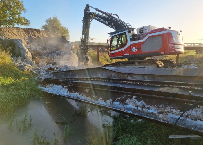 project sloop circulair Bolksbeek brug kraan Rouwmaat