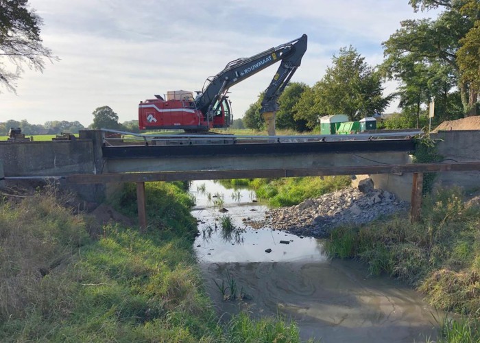 project sloop circulair Bolksbeek brug kraan Rouwmaat