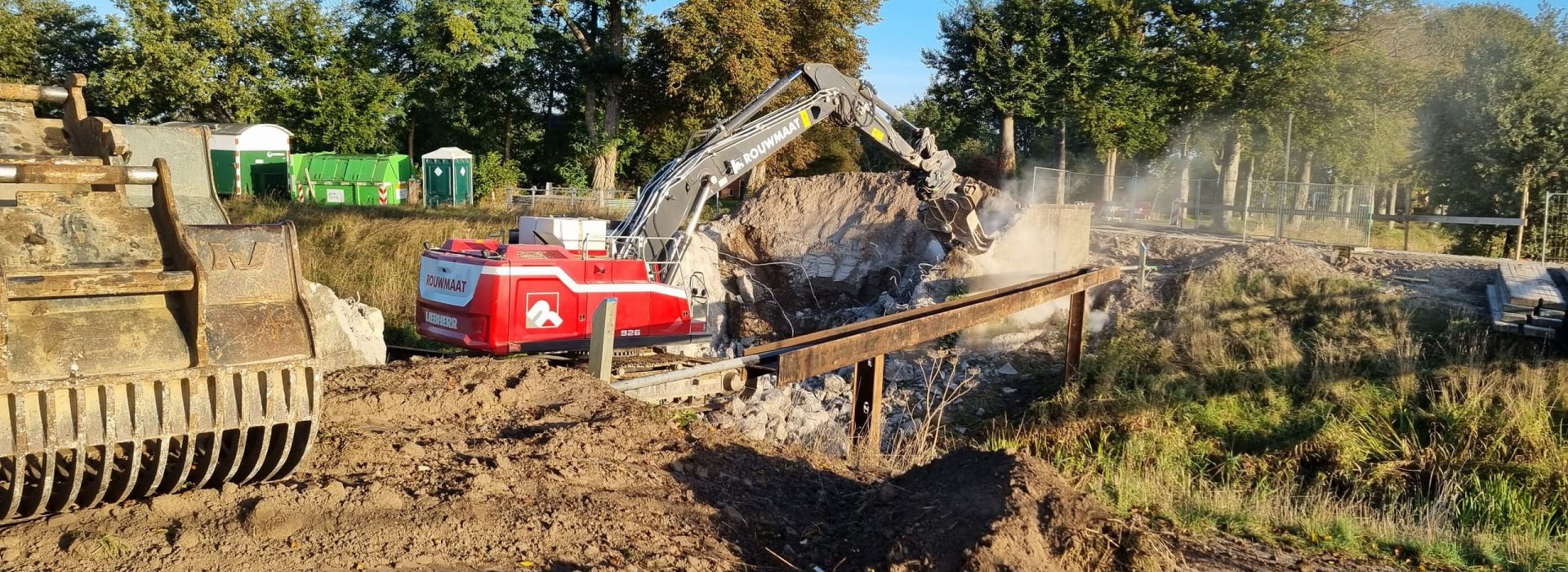 project sloop circulair Bolksbeek brug kraan Rouwmaat