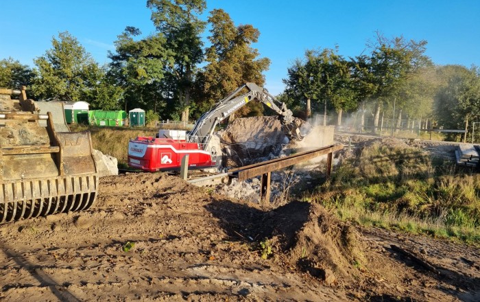 project sloop circulair Bolksbeek brug kraan Rouwmaat