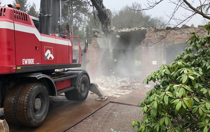 project circulaire sloop woning ruiterpad kraan Rouwmaat