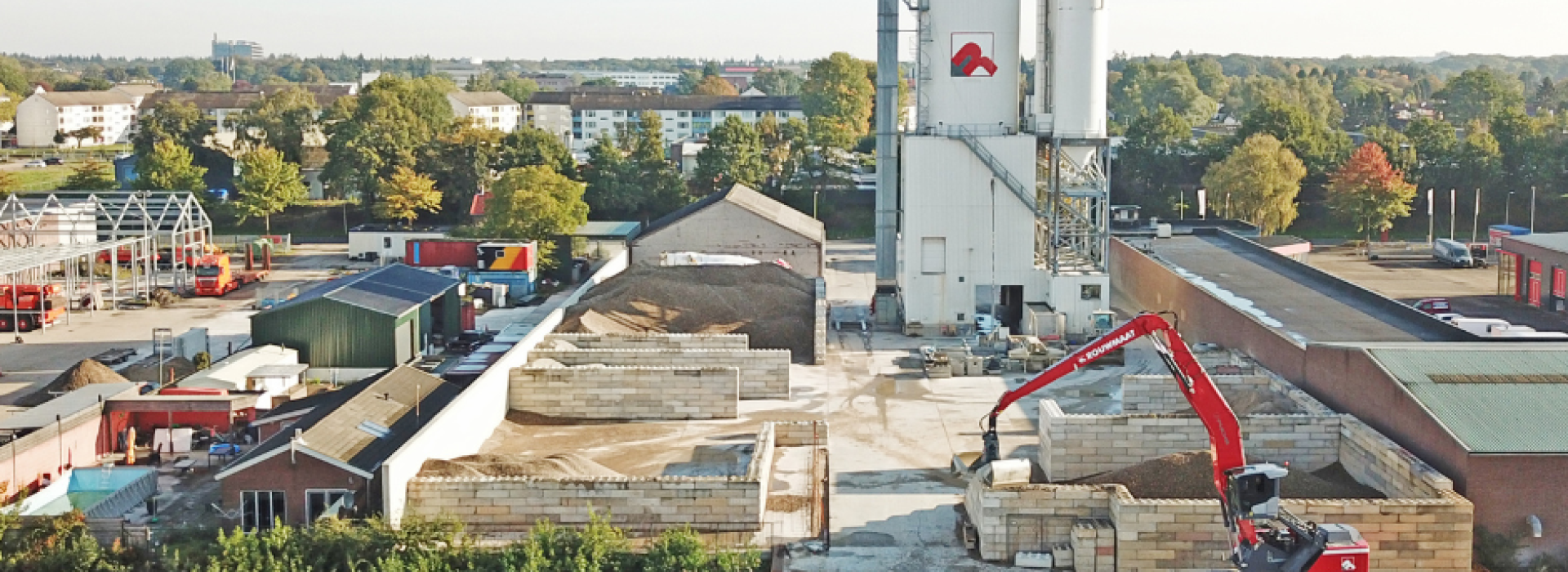 Rouwmaat kade Enschede beton grondstoffen