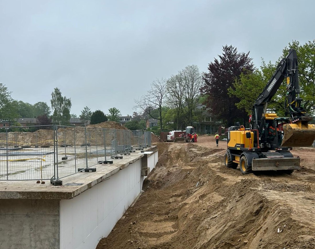 project nieuwbouw gemeentehuis Rheden gww infra beton Rouwmaat
