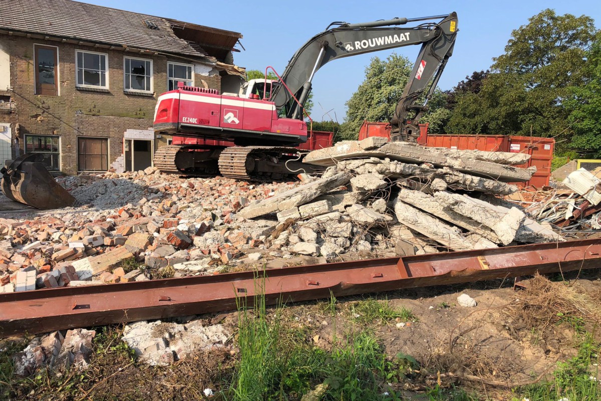 project sloop kraan gww steenfabriek mavo Eerbeek Rouwmaat
