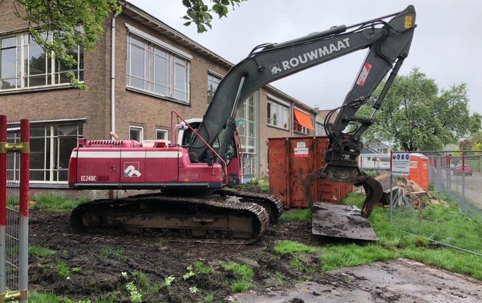 project sloop kraan gww steenfabriek mavo Eerbeek Rouwmaat
