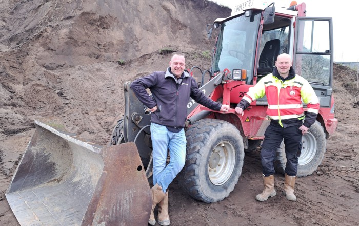 medewerker Ralf Kevin Klein Tank uitvoerder gww Rouwmaat Groenlo Hengelo